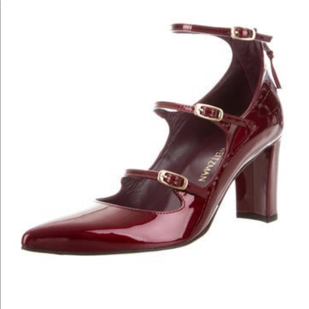 Stuart Weitzman Filipa Triple Mary Jane -GORGEOUS!